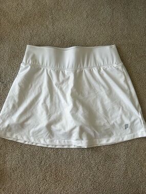 Prince White Women's Golf Skort